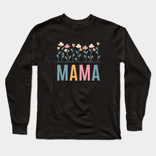 MAMA Long Sleeve T-Shirt by PARABDI